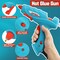 40W Glue Gun,Hot Glue Gun with 30 Glue Sticks Glue Gun and Sticks Set, Hot Glue Gun for Home Repair Crafting DIY Arts